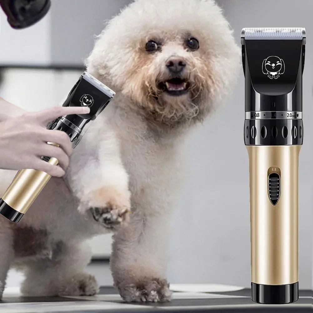 Electrical Dog Hair Trimmer USB Charging Pet Hair Clipper Rechargeable Low-noise Cat Hair Remover Grooming Hair Cutter Machine
Electrical Dog Hair Trimmer USB Charging Pet Hair Clipper Rechargeable Low-noise Cat Hair Remover Grooming Hair Cutter Machine