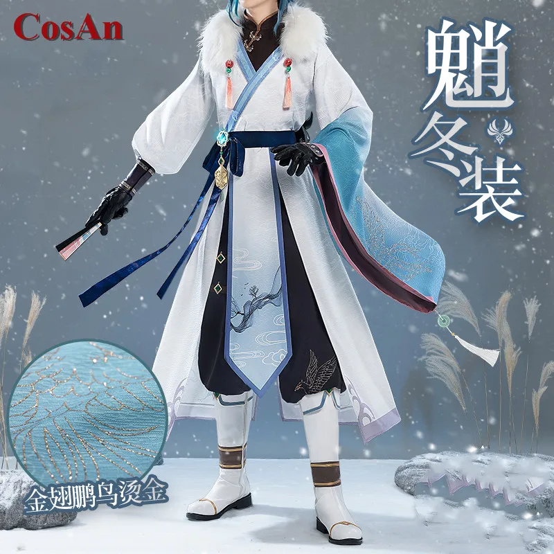CosAn Hot Game Genshin Impact Xiao Cosplay Handsome Chinese Style Ancient Costume Unisex Activity Party Role Play Clothing S-XL
CosAn Hot Game Genshin Impact Xiao Cosplay Handsome Chinese Style Ancient Costume Unisex Activity Party Role Play Clothing S-XL