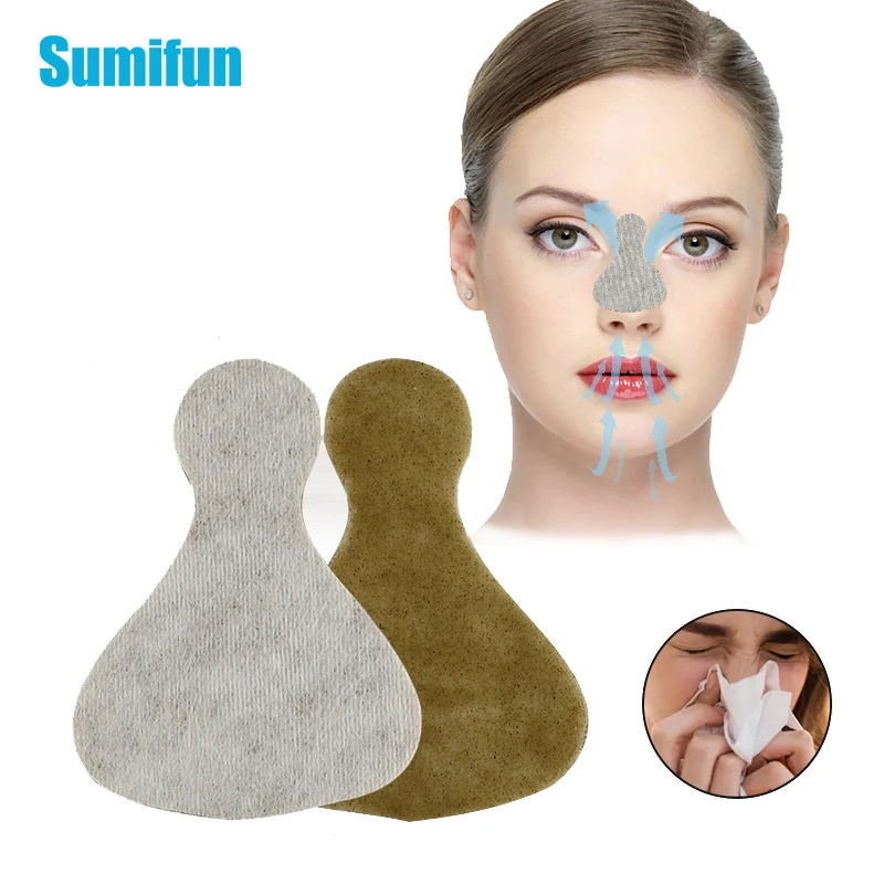 

20pcs Medical Rhinitis Patch Allergic Chronic Sinusitis Allergy Nasal Congestion Nose Sneezing Relief Help Breathing Plaster