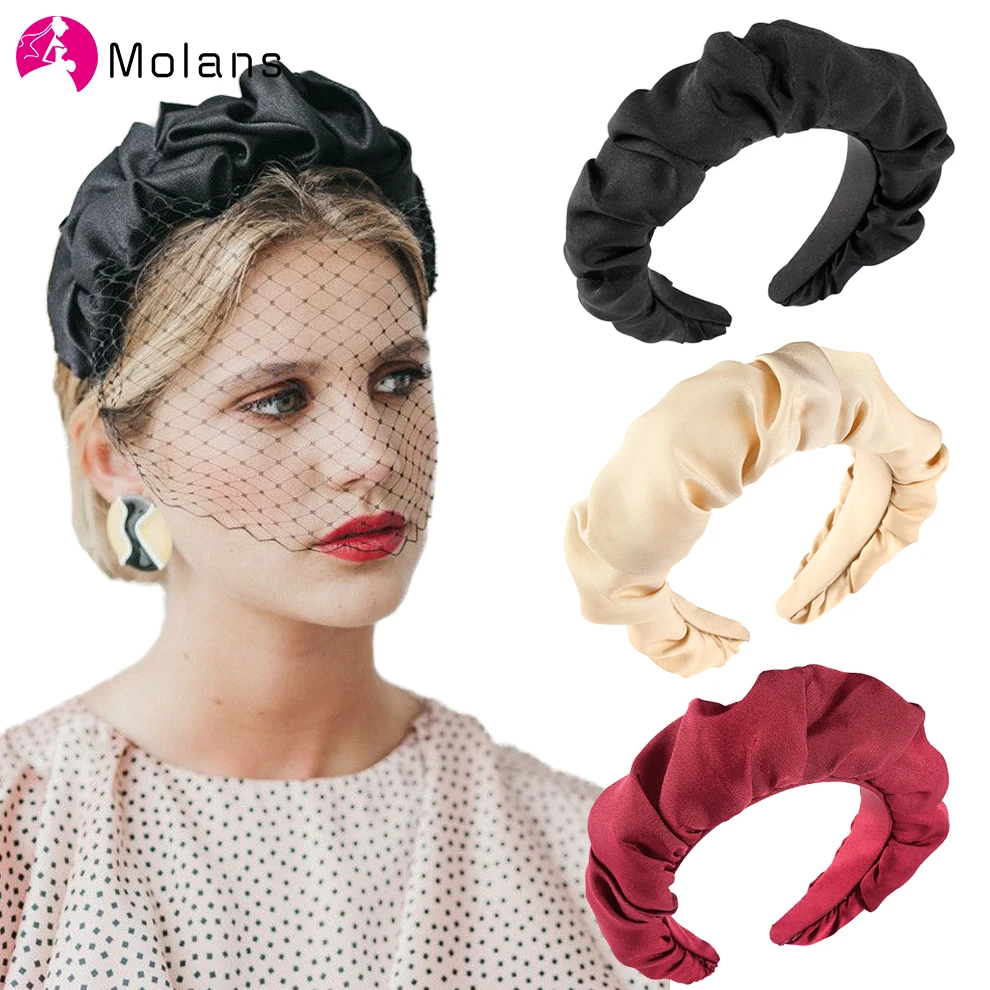 Molans Новые однотонные повязки на голову для женщин широкий ободок для волос девушки волосы полосы обруча Элегантные головные уборы аксессуа...
Molans Новые однотонные повязки на голову для женщин широкий ободок для волос девушки волосы полосы обруча Элегантные головные уборы аксессуа...