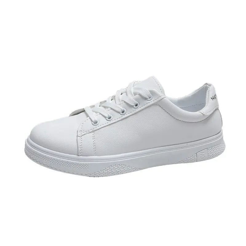 2021 New Comfortable White Shoes Female Students Running Board Shoes Lace-up Flat-bottom Breathable Casual Shoes Women
2021 New Comfortable White Shoes Female Students Running Board Shoes Lace-up Flat-bottom Breathable Casual Shoes Women