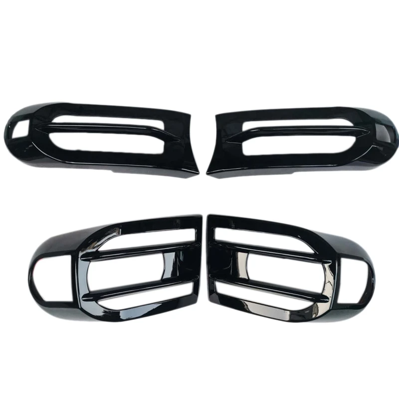 Front Rear Tail Light Cover Trim Turn Signal Light Lamp Protector for Toyota FJ Cruiser 2007-2020, Bright Black
Front Rear Tail Light Cover Trim Turn Signal Light Lamp Protector for Toyota FJ Cruiser 2007-2020, Bright Black