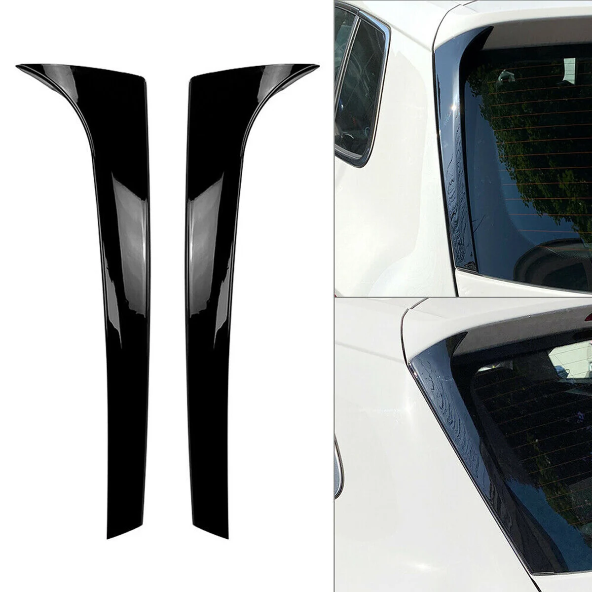 2PCS Glossy Black Auto Rear Window Side Splitters Spoiler Wing Trim Cover For Skoda Karoq Car Styling
2PCS Glossy Black Auto Rear Window Side Splitters Spoiler Wing Trim Cover For Skoda Karoq Car Styling
