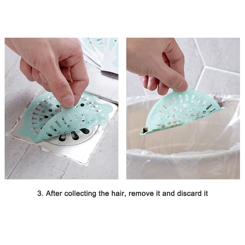 Hot Disposable Sink Strainer 10/20/50/100PCS Hair Stoppers Catchers Shower Drain Sticker Floor Filter Paper Cover PLD
Hot Disposable Sink Strainer 10/20/50/100PCS Hair Stoppers Catchers Shower Drain Sticker Floor Filter Paper Cover PLD