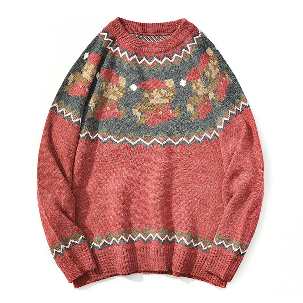 Oversize Hiphop Sweater Men Casual Knitted Pullovers Plus Size Loose Baggy Streetwear Sweater Clothing
Oversize Hiphop Sweater Men Casual Knitted Pullovers Plus Size Loose Baggy Streetwear Sweater Clothing