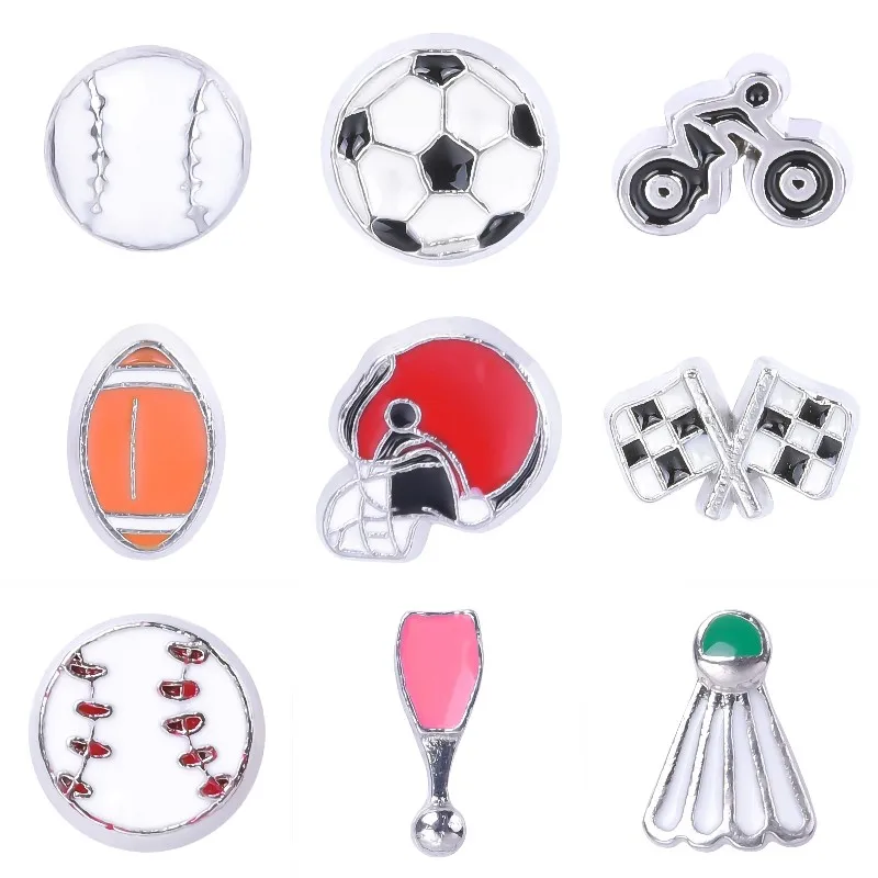 20Pcs Metal Sport Basketball Football Badminton Charms Breloque Handmade Motorcycle Helmet Pendant Fit Locket чокер Jewelry Diy
20Pcs Metal Sport Basketball Football Badminton Charms Breloque Handmade Motorcycle Helmet Pendant Fit Locket чокер Jewelry Diy