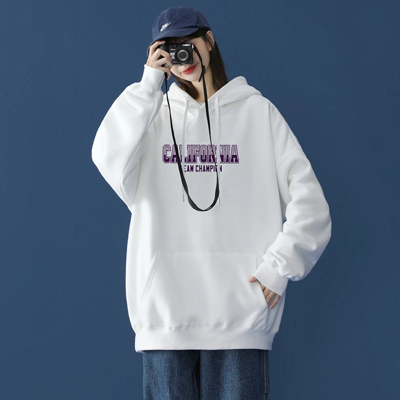 Women's Sweatshirt Spring Autumn Hooded Sweatshirt Printing Casual Loose Hoodies Women Oversized Hoodie Plus Size Women Pulovers
Women's Sweatshirt Spring Autumn Hooded Sweatshirt Printing Casual Loose Hoodies Women Oversized Hoodie Plus Size Women Pulovers