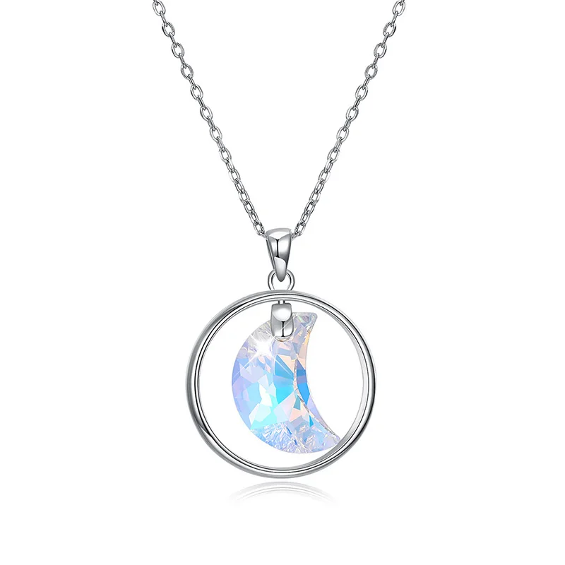 Trendy Crystal 925 Silver Necklace For Woman Pendant Luxury Gift Party Jewelry Neck Chain Clavicle Jewelry Punk Cute Couples
Trendy Crystal 925 Silver Necklace For Woman Pendant Luxury Gift Party Jewelry Neck Chain Clavicle Jewelry Punk Cute Couples