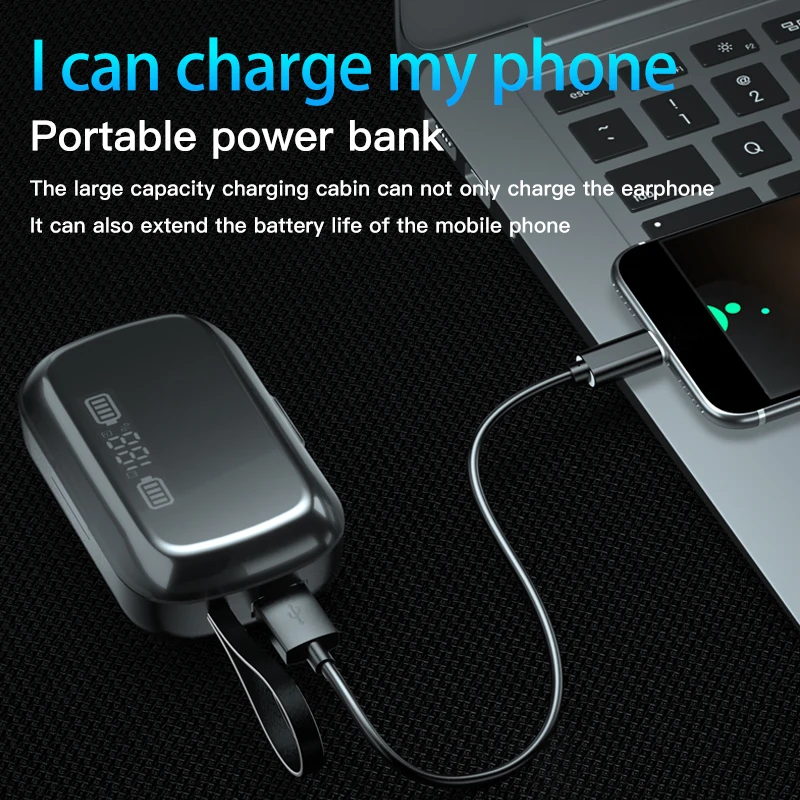 Wireless Earphones New A13 Bluetooth Headset TWS Power Display Touch 5.0 Earbuds Headphones Sports Digital Waterproof In-ear
Wireless Earphones New A13 Bluetooth Headset TWS Power Display Touch 5.0 Earbuds Headphones Sports Digital Waterproof In-ear