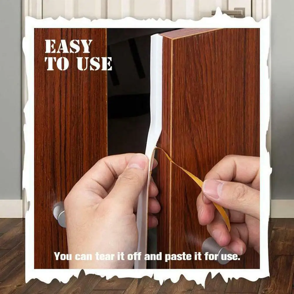 2.4m/roll Wardrobe Door Sealing Strip Side-by-side Bookcase Insect-proof Door Moisture-proof Tape Cupboard Door Wardrob E9B3
2.4m/roll Wardrobe Door Sealing Strip Side-by-side Bookcase Insect-proof Door Moisture-proof Tape Cupboard Door Wardrob E9B3