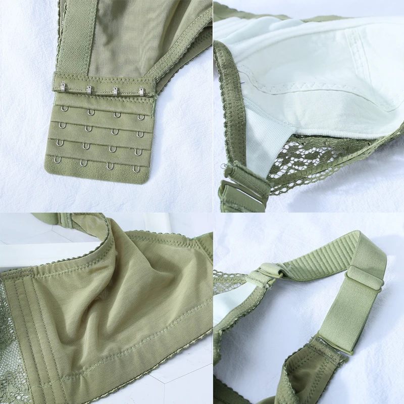 Women's Full Coverage Lace Underwire Cotton Bra 34 36 38 40 42 44 46 B C D E F G H
Women's Full Coverage Lace Underwire Cotton Bra 34 36 38 40 42 44 46 B C D E F G H