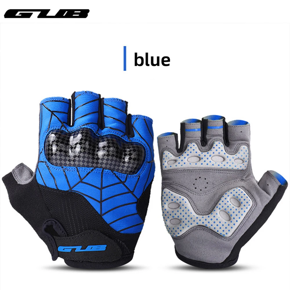 

GUB S038 1pair Cycling Gloves Half Finger Non-slip Motorcycle Racing Gloves Summer 1pair Unisex Bicycle Riding Mittens