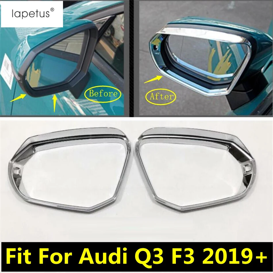 Chrome Rearview Mirror Eyebrow Rear View Rain Eyelid Molding Frame Cover Trim ABS Exterior Accessories For Audi Q3 2019 - 2022
Chrome Rearview Mirror Eyebrow Rear View Rain Eyelid Molding Frame Cover Trim ABS Exterior Accessories For Audi Q3 2019 - 2022