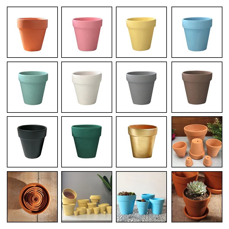 Multi Colors Cactus Pot Succulent Plant Pots Small Mini Clay Ceramic Pottery Planter Flower Terracotta Pot Home Decor
Multi Colors Cactus Pot Succulent Plant Pots Small Mini Clay Ceramic Pottery Planter Flower Terracotta Pot Home Decor