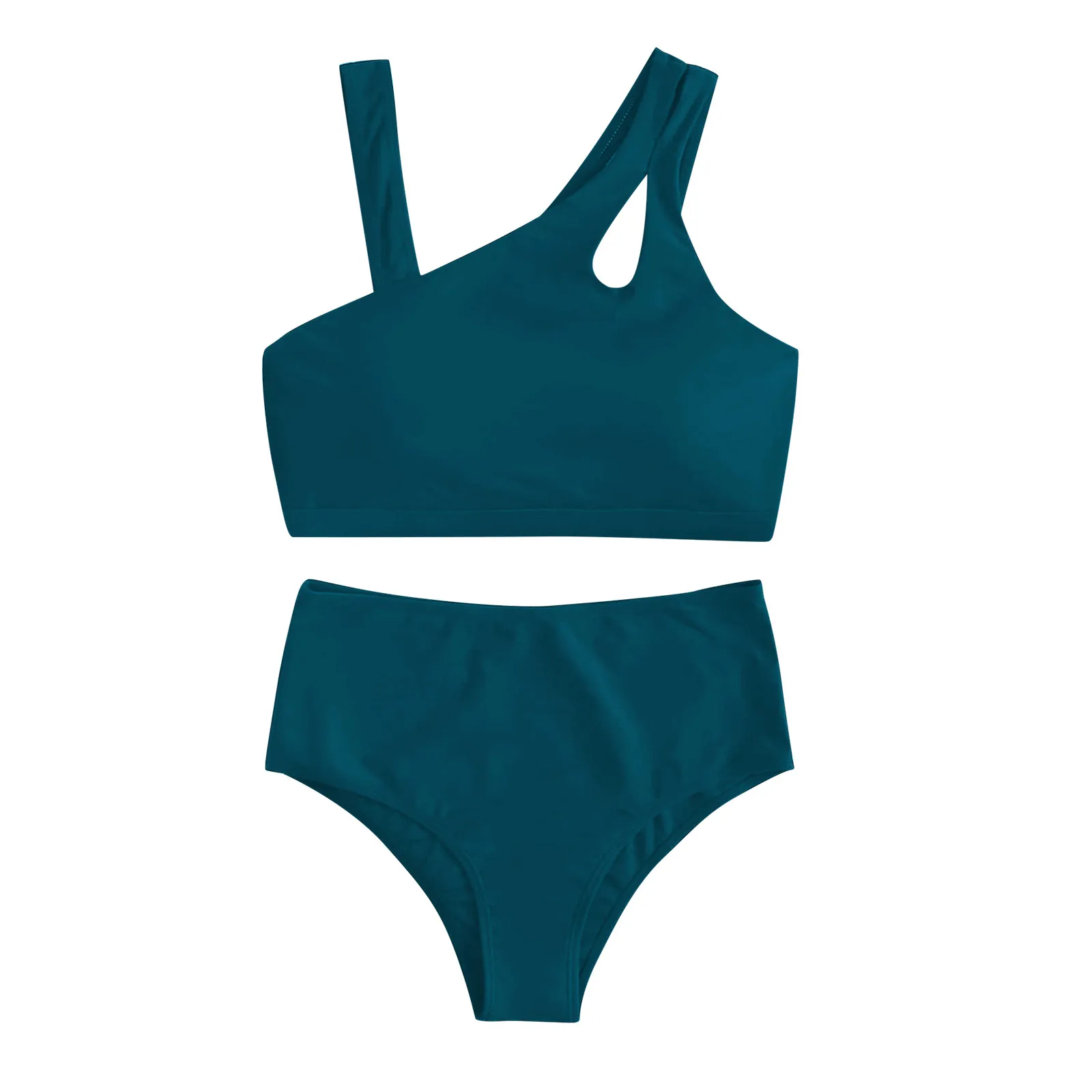2pcs Women Swimsuits Bikini Set Push-Up Padded Top High Waist Pure Color Irregular Split Thong Swimwear Sexy Beachwear 2021
2pcs Women Swimsuits Bikini Set Push-Up Padded Top High Waist Pure Color Irregular Split Thong Swimwear Sexy Beachwear 2021