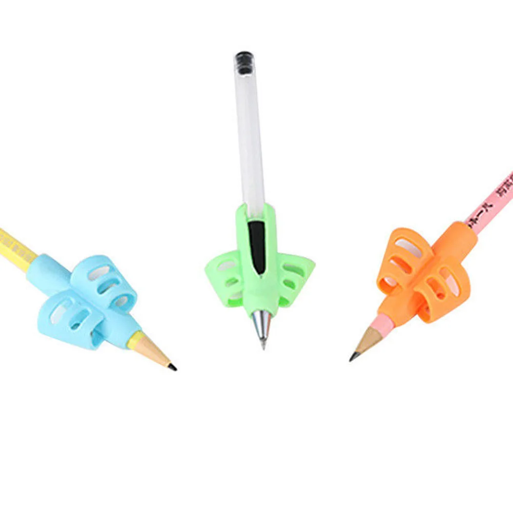 Two Finger Ergonomic Children Non-toxic Posture Correction Writing Aid Grip Pencil Holder Silicone Training Soft Grip Tools
Two Finger Ergonomic Children Non-toxic Posture Correction Writing Aid Grip Pencil Holder Silicone Training Soft Grip Tools