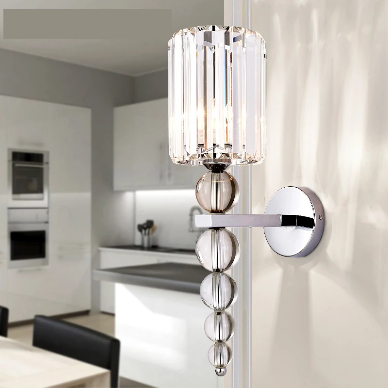 Современная настенная лампа, многослойный хрустальный шар, Хромированный Светодиодный настенный светильник, домашнее украшение, комнатно...
Современная настенная лампа, многослойный хрустальный шар, Хромированный Светодиодный настенный светильник, домашнее украшение, комнатно...