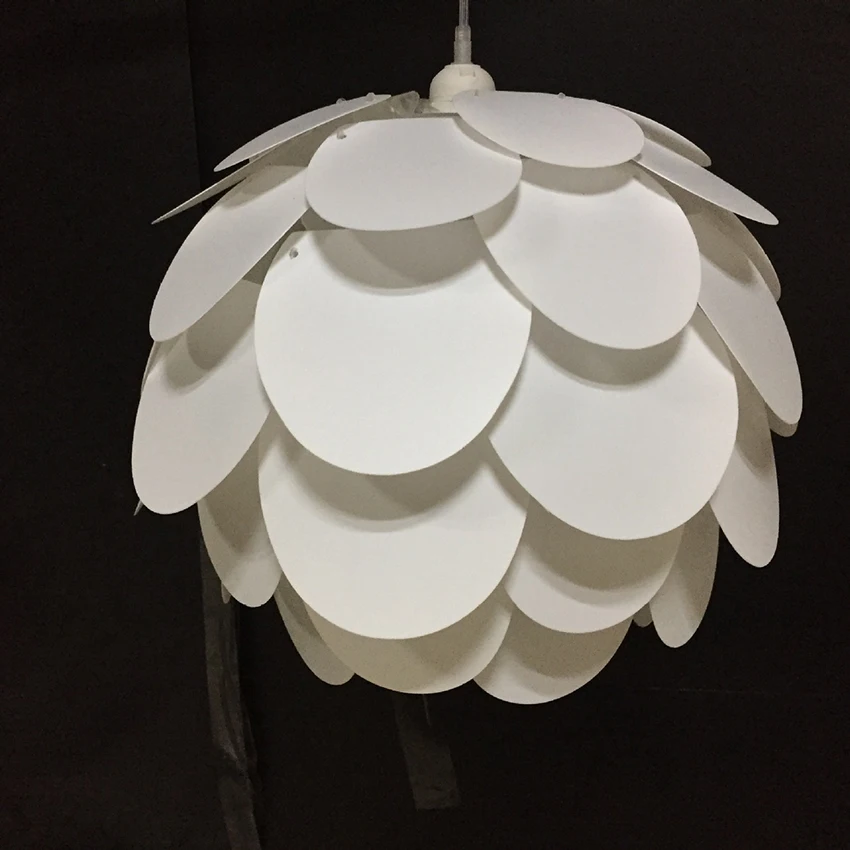 Потолочный кулон DIY IQ головоломка лампа затенение набор пластиковый сосновый
