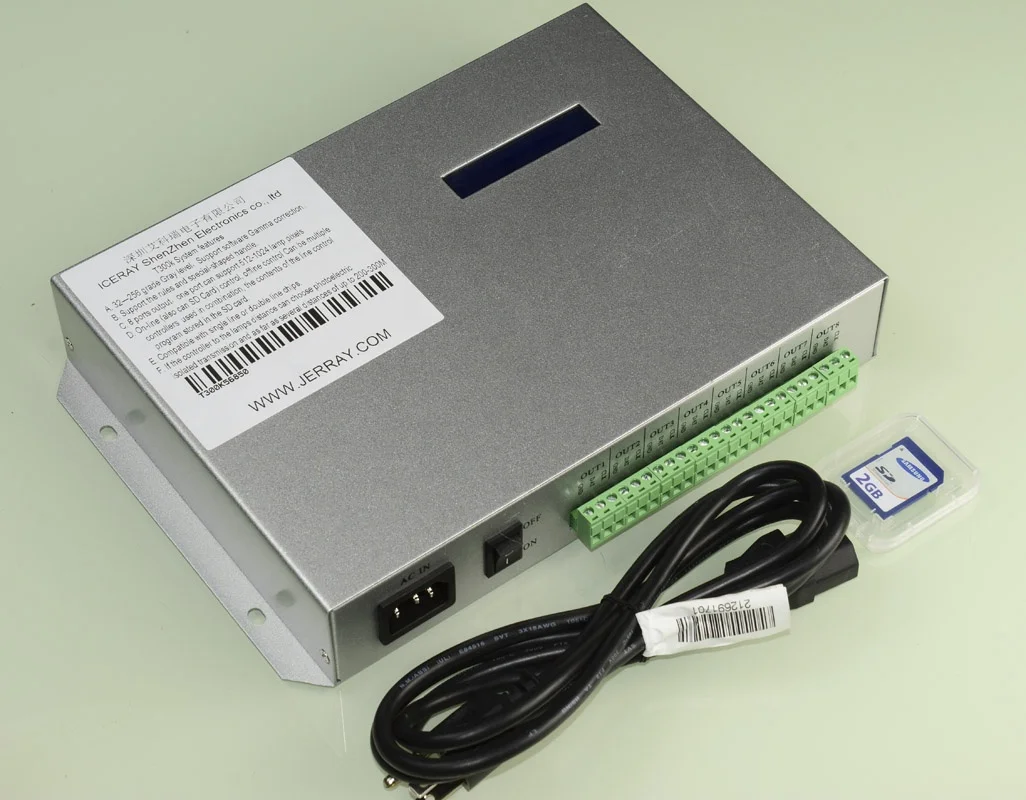 T-300K T300K led pixel controller RGB PC on line pixel full color Controller VIA PC SD Card 8 ports 8192 pixels ws2811 ws2801
T-300K T300K led pixel controller RGB PC on line pixel full color Controller VIA PC SD Card 8 ports 8192 pixels ws2811 ws2801