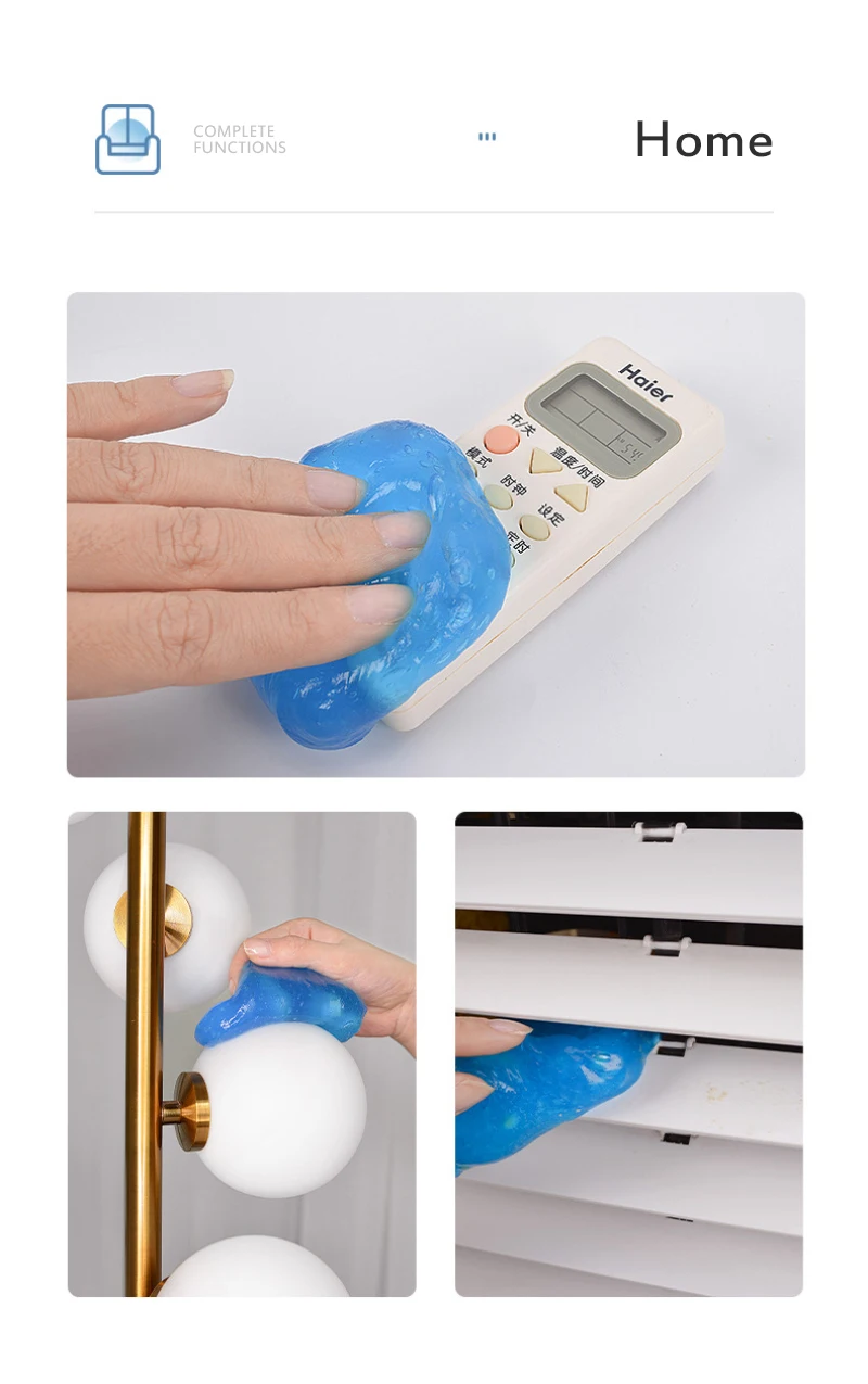 Super Home Computer Keyboard Clean Tool Auto Car Cleaning Pad Glue Powder Cleaner Magic Cleaner Dust Remover Gel
Super Home Computer Keyboard Clean Tool Auto Car Cleaning Pad Glue Powder Cleaner Magic Cleaner Dust Remover Gel
