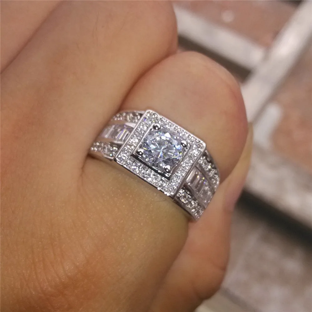 S925 Sterling Silver Men's Diamond Ring Gemstone Bizuteria Wedding Ring Diamond Bague Diamond Anillos Bague Bijoux Femme Jewelry
S925 Sterling Silver Men's Diamond Ring Gemstone Bizuteria Wedding Ring Diamond Bague Diamond Anillos Bague Bijoux Femme Jewelry