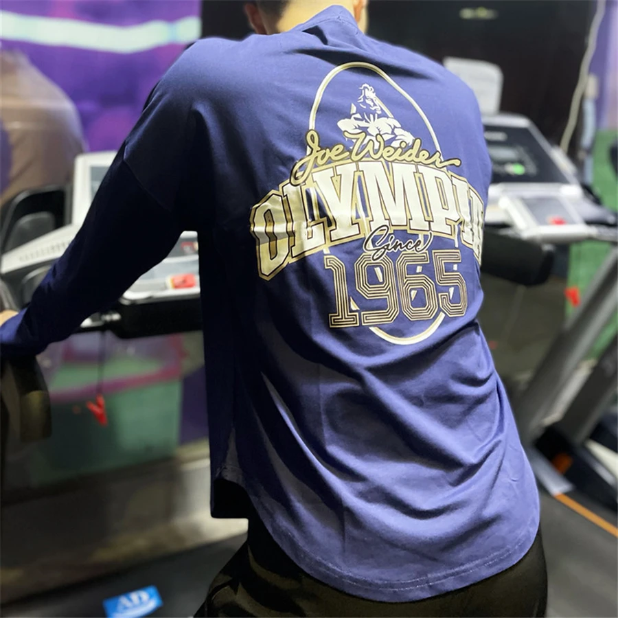 New Men Running Fitness Loose T-shirt Men Bodybuilding Sportswear Long Sleeve T-shirt Men Fitness Outdoor Tops Clothing
New Men Running Fitness Loose T-shirt Men Bodybuilding Sportswear Long Sleeve T-shirt Men Fitness Outdoor Tops Clothing