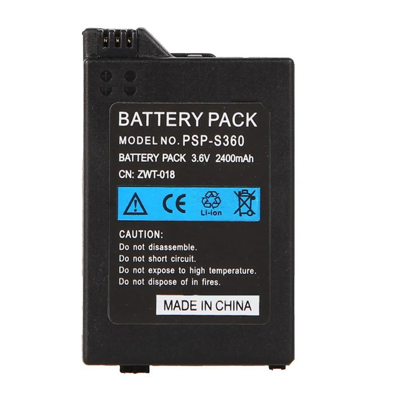 Сменный аккумулятор 2400 мАч для геймпада Sony PSP2000 PSP3000 PSP 2000 3000 S110 контроллера PlayStation