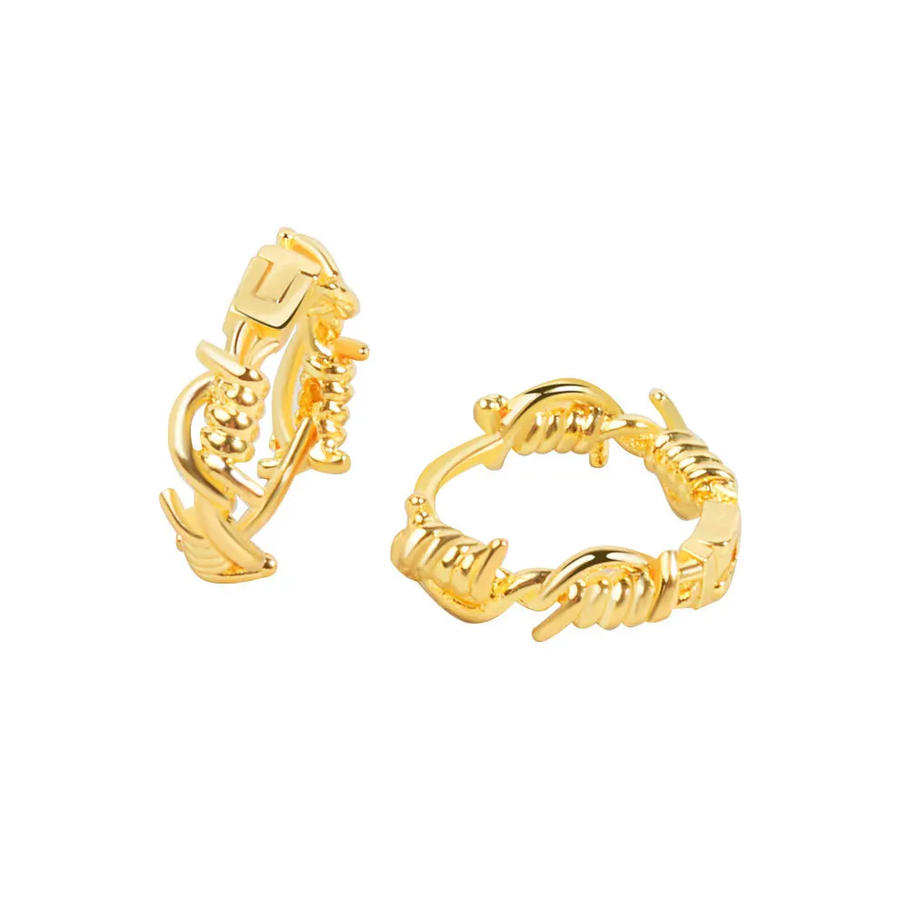 Punk Hip Hop Small Hoop Earrings for Women Female Korean Fashion Jewelry Trendy Statement Piercing Pendientes Mujer Moda 2022
Punk Hip Hop Small Hoop Earrings for Women Female Korean Fashion Jewelry Trendy Statement Piercing Pendientes Mujer Moda 2022