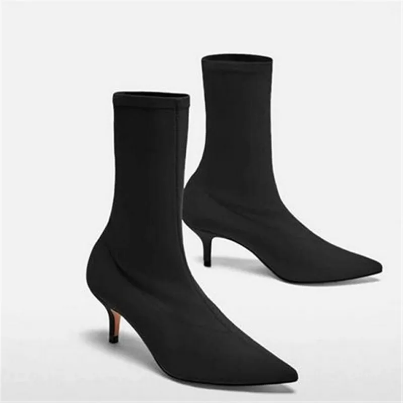 Prova Perfetto Sexy Red Ankle Boots for Women Pointed Toe Elastic High Boots Slip On High Heel Sock Boots Women Pumps Stiletto 9
Prova Perfetto Sexy Red Ankle Boots for Women Pointed Toe Elastic High Boots Slip On High Heel Sock Boots Women Pumps Stiletto 9