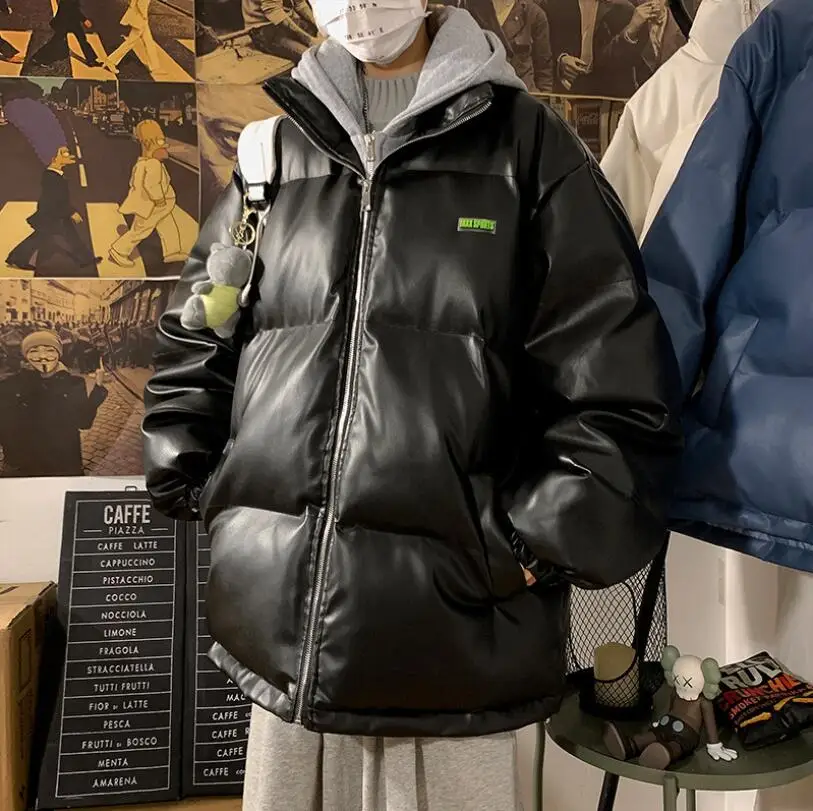Thick Warm Parkas Men Fake two-piece Hooded cotton Jackets Streetwear Cotton Padded Coats Harajuku warm Tops w1296
Thick Warm Parkas Men Fake two-piece Hooded cotton Jackets Streetwear Cotton Padded Coats Harajuku warm Tops w1296
