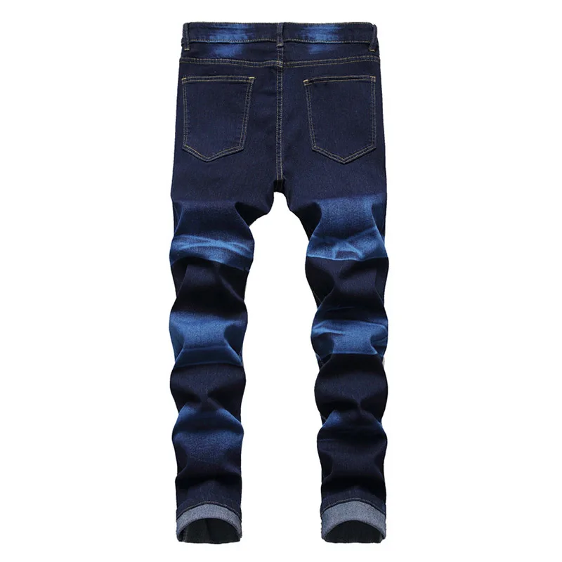 KIOVNO Fashion Men Ripped Causal Jeans Pants Slim Fit Holes Denim Trousers For Male Washed
KIOVNO Fashion Men Ripped Causal Jeans Pants Slim Fit Holes Denim Trousers For Male Washed