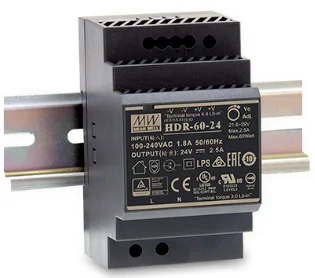 Оригинальный Mean Well HDR-60-24 DC 24V 2.5A 60W meanwell ультратонкий ступенчатая форма DIN Rail источник питания
Оригинальный Mean Well HDR-60-24 DC 24V 2.5A 60W meanwell ультратонкий ступенчатая форма DIN Rail источник питания
