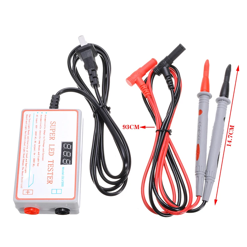 1SET 0-300V TV LED Backlight Tester Tool LCD Screen Back Light Checker For Computer Laptop Repair All Led Strip Testing
1SET 0-300V TV LED Backlight Tester Tool LCD Screen Back Light Checker For Computer Laptop Repair All Led Strip Testing