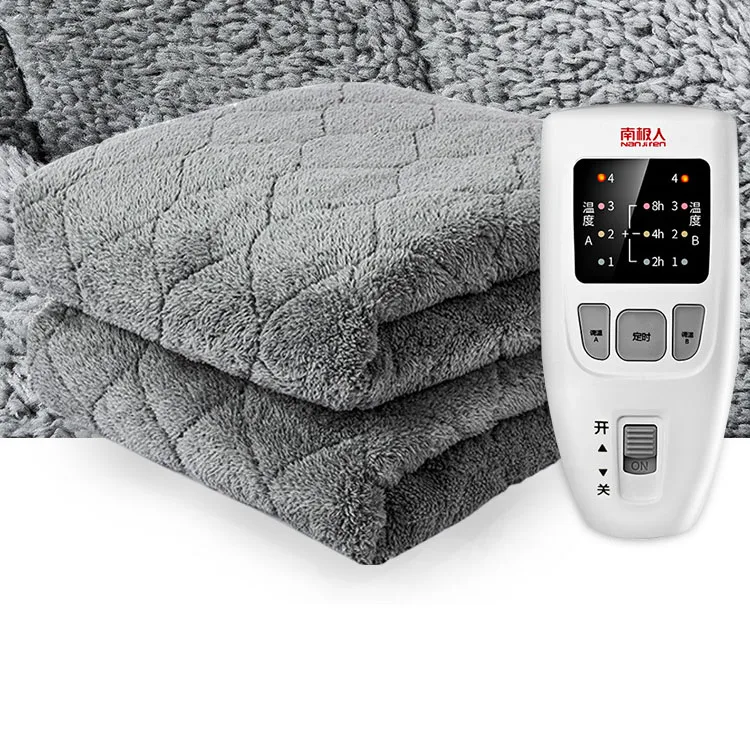Queen Size Electric Single Heating Blanket Double Temperature Double Control Plush Bed Warmer Heated Blanket Cobijas Home HX50TT
Queen Size Electric Single Heating Blanket Double Temperature Double Control Plush Bed Warmer Heated Blanket Cobijas Home HX50TT