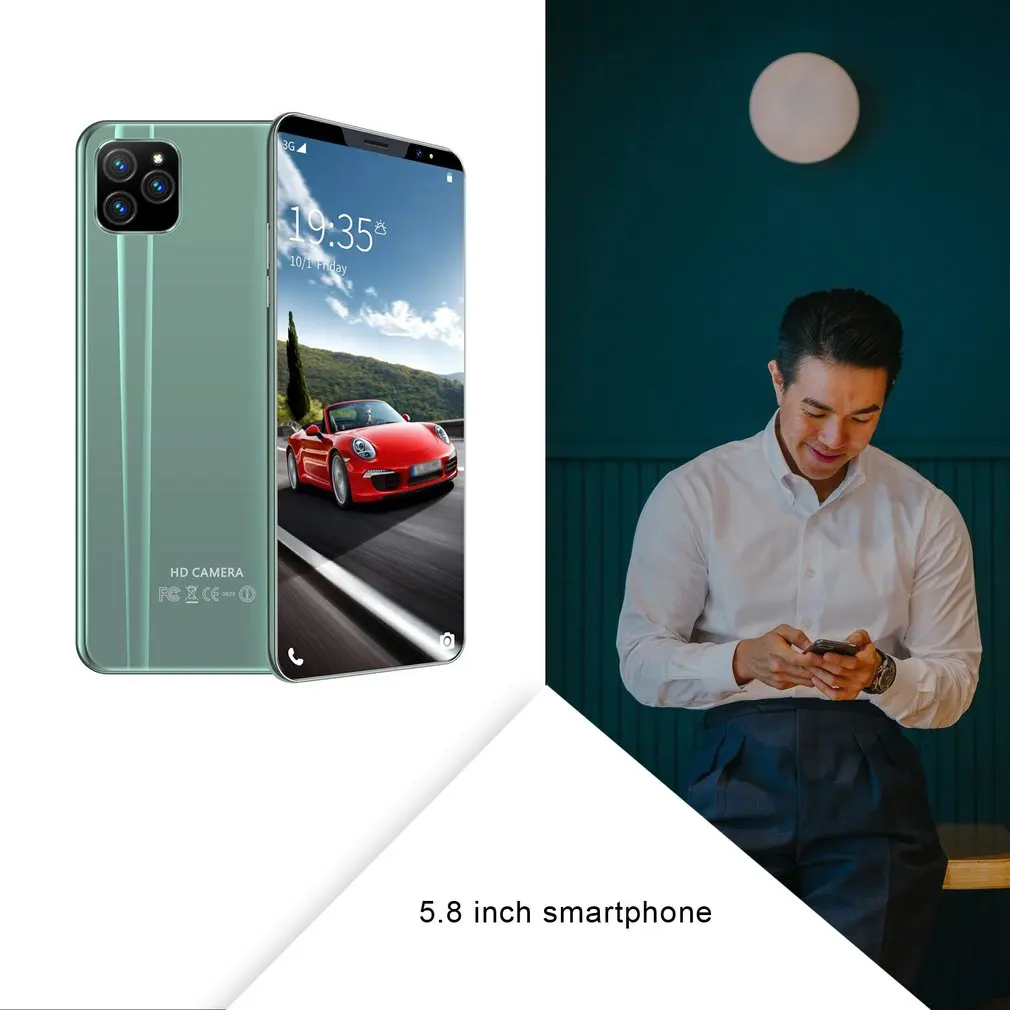 5.8 inch Big Screen i13 Smartphone 12MB+4G Android Smartphone HD Camera Dual-core Dual Card Dual Mode Phone
5.8 inch Big Screen i13 Smartphone 12MB+4G Android Smartphone HD Camera Dual-core Dual Card Dual Mode Phone