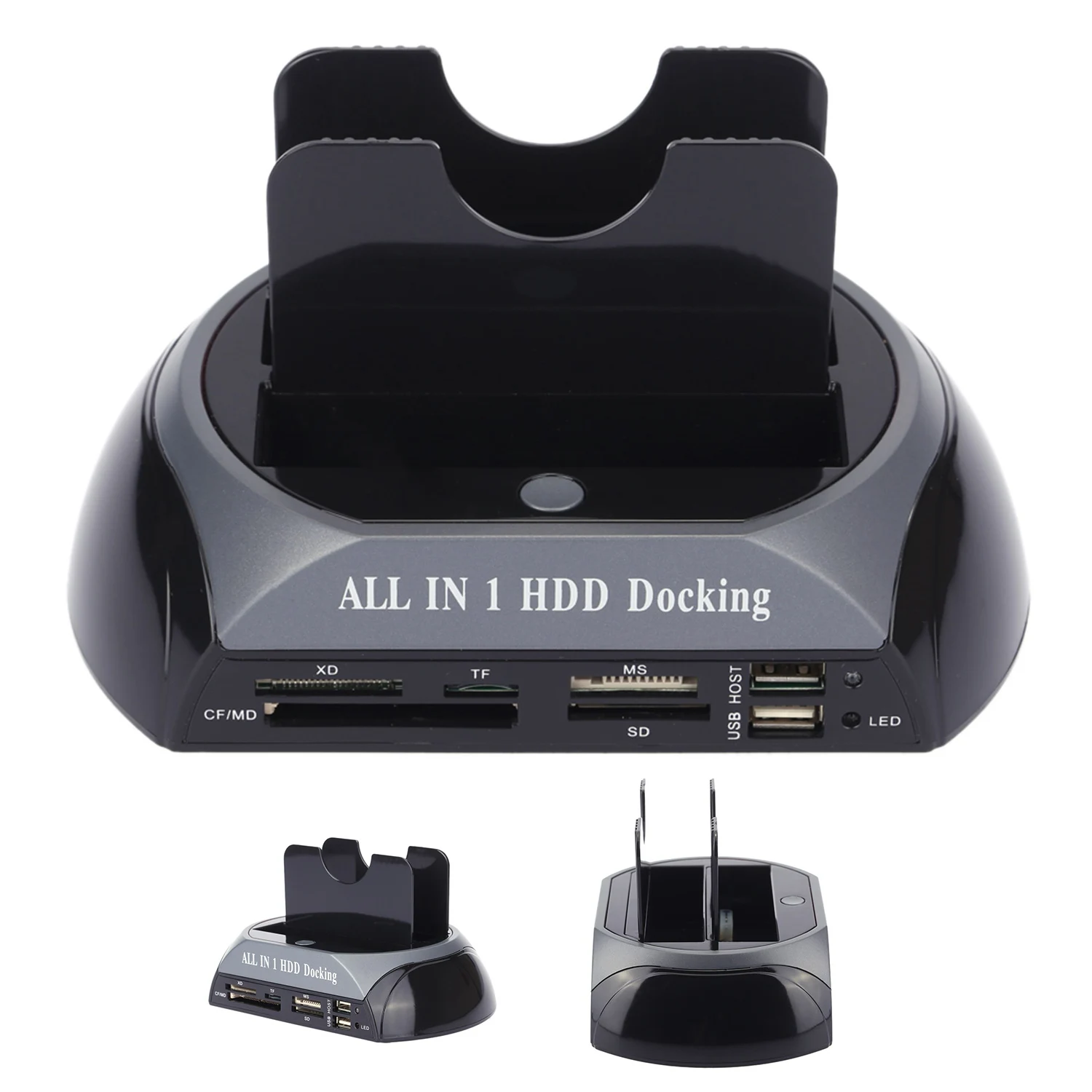 2 5 дюймов 3 Sata/Ide/Sata Hdd чехол док станции Dual Bay станция для жесткого диска E Sata кард