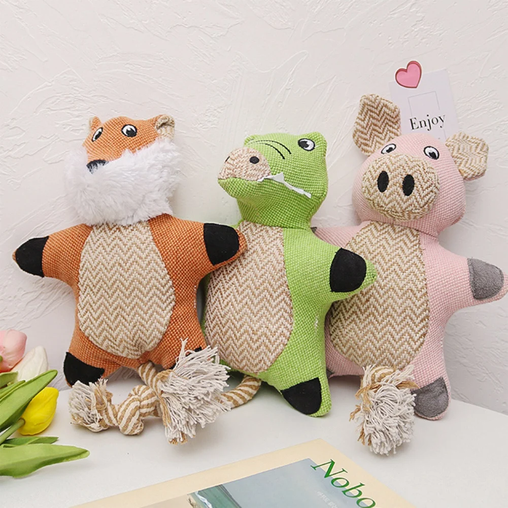Pet Dog Toy Dog Chew Toy Dog Plush Toy Bite-resistant Pig Rope Toy Fun for Small Large Dogs Cats Toys Pet Supplies New Arrival
Pet Dog Toy Dog Chew Toy Dog Plush Toy Bite-resistant Pig Rope Toy Fun for Small Large Dogs Cats Toys Pet Supplies New Arrival