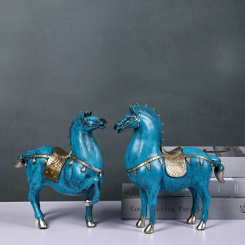 Horse Sculpture Home Decoration Accessories Chinese Style Living Room Decoration Dengshui Statue Office Decor Housewarming Gifts
Horse Sculpture Home Decoration Accessories Chinese Style Living Room Decoration Dengshui Statue Office Decor Housewarming Gifts