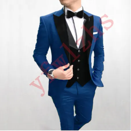 Handsome Groomsmen Peak Lapel Groom Tuxedos Mens Wedding Dress Man Jacket Blazer Prom Dinner (Jacket+Pants+Tie+Vest) A241
Handsome Groomsmen Peak Lapel Groom Tuxedos Mens Wedding Dress Man Jacket Blazer Prom Dinner (Jacket+Pants+Tie+Vest) A241