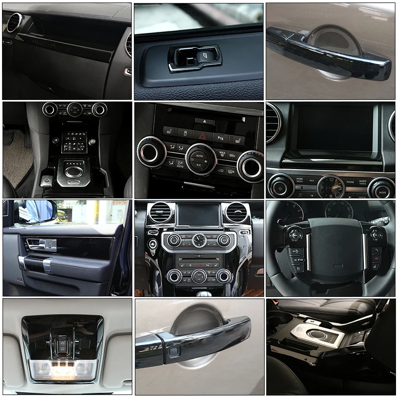 For Land Rover Discovery 4 LR4 2010-2016 Car styling Black Car Interior Exterior Suit panel Cover Trim Sticker Car Accessories
For Land Rover Discovery 4 LR4 2010-2016 Car styling Black Car Interior Exterior Suit panel Cover Trim Sticker Car Accessories