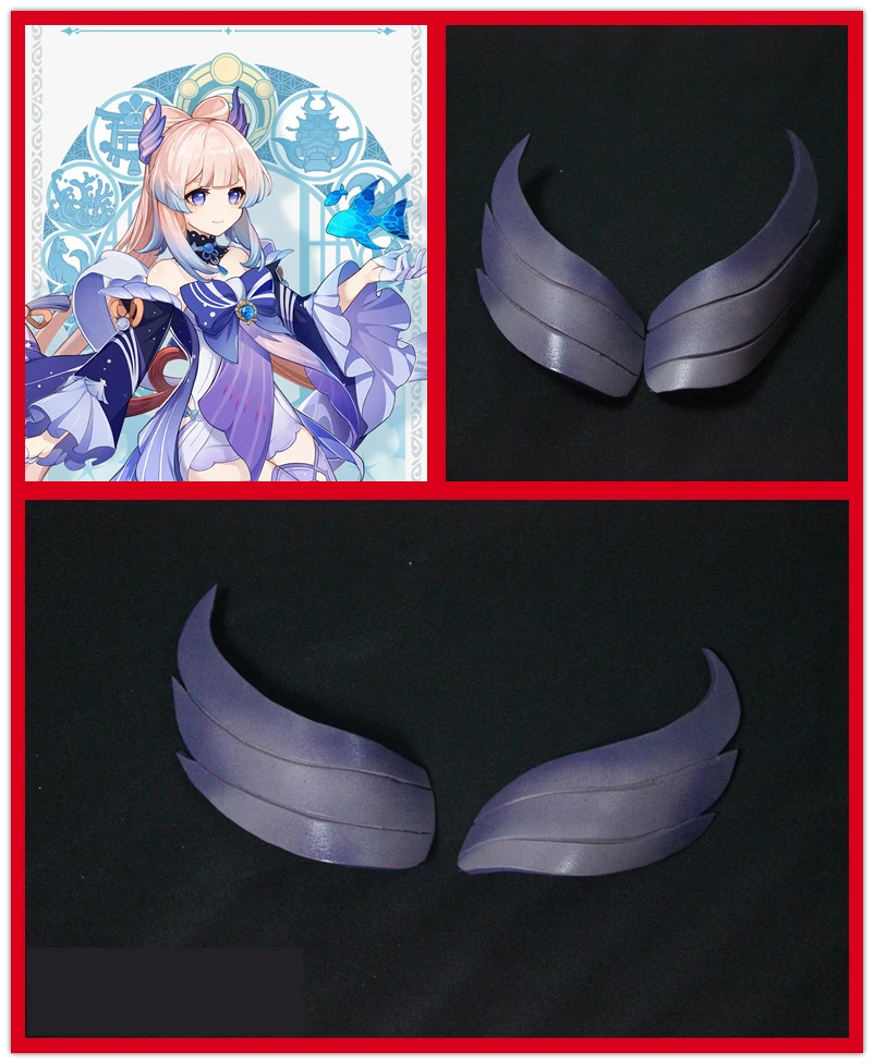 Genshin Impact Sangonomiya Kokomi Headwear Cosplay Props Fans Cosplay Game Character Costume Accessories
Genshin Impact Sangonomiya Kokomi Headwear Cosplay Props Fans Cosplay Game Character Costume Accessories