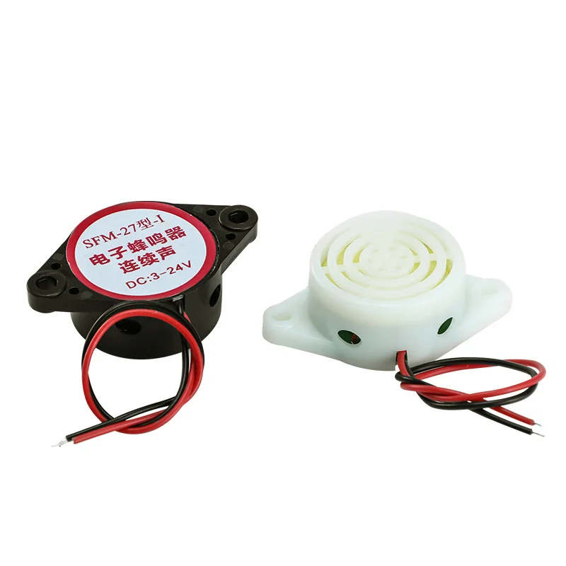 95DB Alarm High-decibel 3-24V 12V Electronic Buzzer Beep Alarm Continuous Beep for Arduino SFM-27
95DB Alarm High-decibel 3-24V 12V Electronic Buzzer Beep Alarm Continuous Beep for Arduino SFM-27