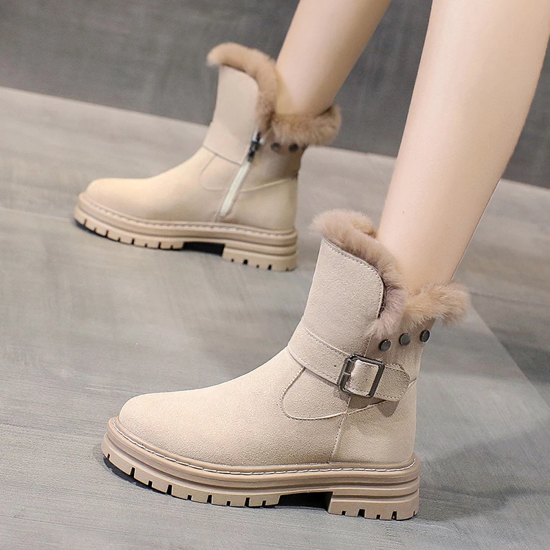 Winter Snow Boots Warm Fur Shoes 2022 High Quality Snow Boots Women Platform Ankle Boots Women Botas Mujer Fashion Ankle Boots
Winter Snow Boots Warm Fur Shoes 2022 High Quality Snow Boots Women Platform Ankle Boots Women Botas Mujer Fashion Ankle Boots