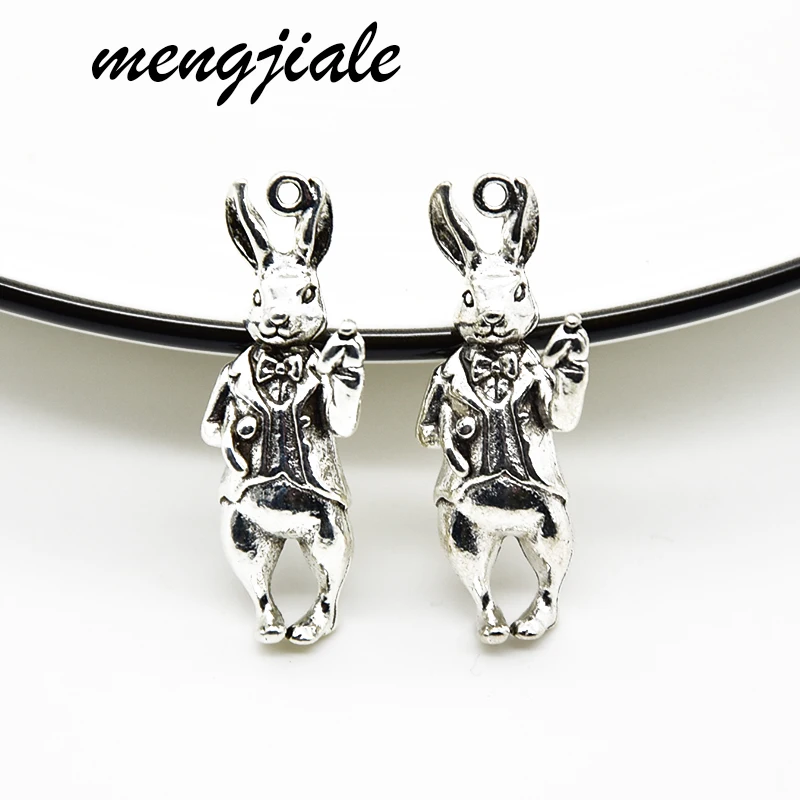 Новый стиль Подвески Кролик подходит для самостоятельного изготовления ювелирных изделий, подвесок, сережек, 37*14 мм, 5 шт. 
Новый стиль Подвески Кролик подходит для самостоятельного изготовления ювелирных изделий, подвесок, сережек, 37*14 мм, 5 шт.