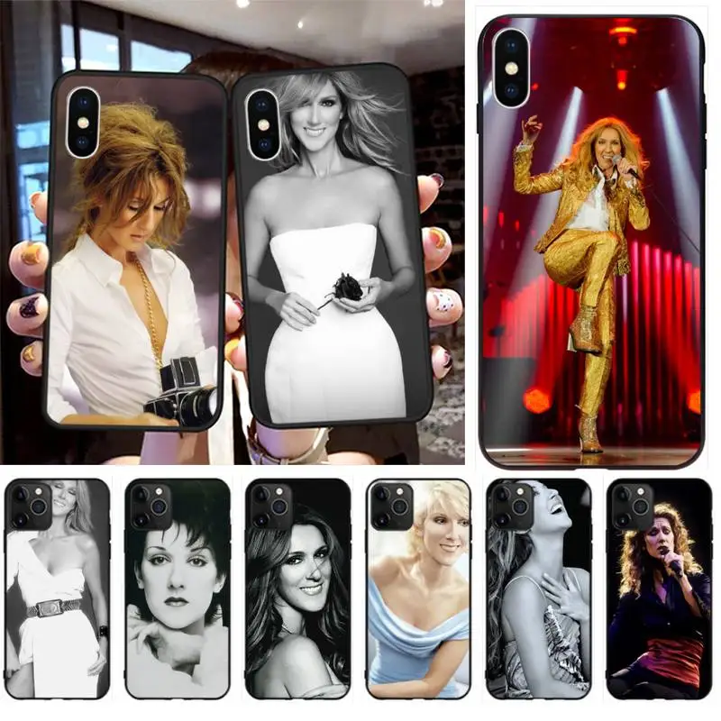 YJZFDYRM Celine Dion Colorful Cute Black TPU Soft Phone Case for iPhone 11 pro XS MAX 8 7 6 6S Plus X 5S SE 2020 XR case
YJZFDYRM Celine Dion Colorful Cute Black TPU Soft Phone Case for iPhone 11 pro XS MAX 8 7 6 6S Plus X 5S SE 2020 XR case