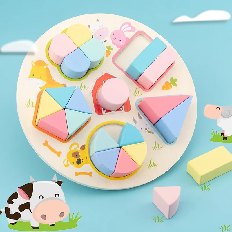 Wooden Geometric Shapes Montessori Puzzle Sorting Math Bricks Preschool Learning Educational Baby Toddler Toys For Children Gift
Wooden Geometric Shapes Montessori Puzzle Sorting Math Bricks Preschool Learning Educational Baby Toddler Toys For Children Gift