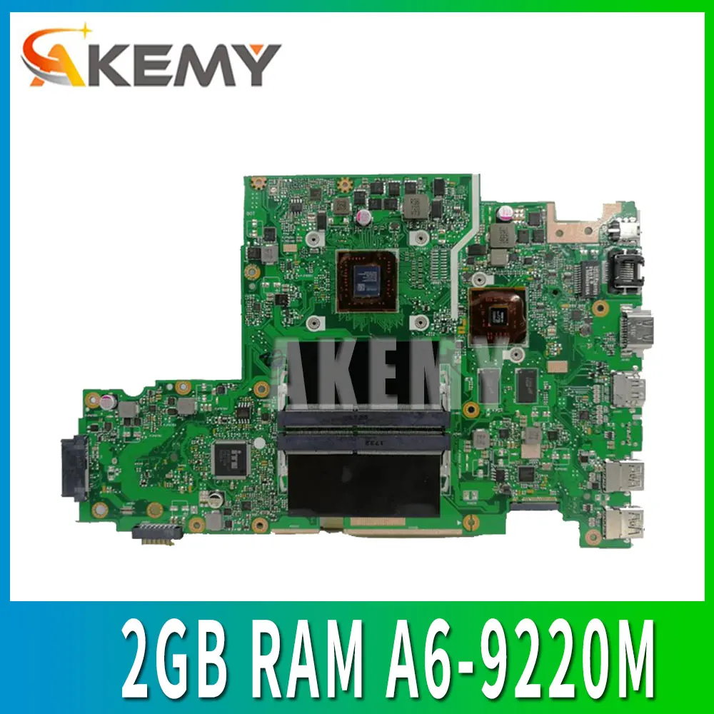 X542BP материнская плата для ноутбука ASUS X542B X542BP A580B K580B материнская плата 100% тест 2 Гб RAM A6-9220M CPU 2,5 GHZ 
X542BP материнская плата для ноутбука ASUS X542B X542BP A580B K580B материнская плата 100% тест 2 Гб RAM A6-9220M CPU 2,5 GHZ