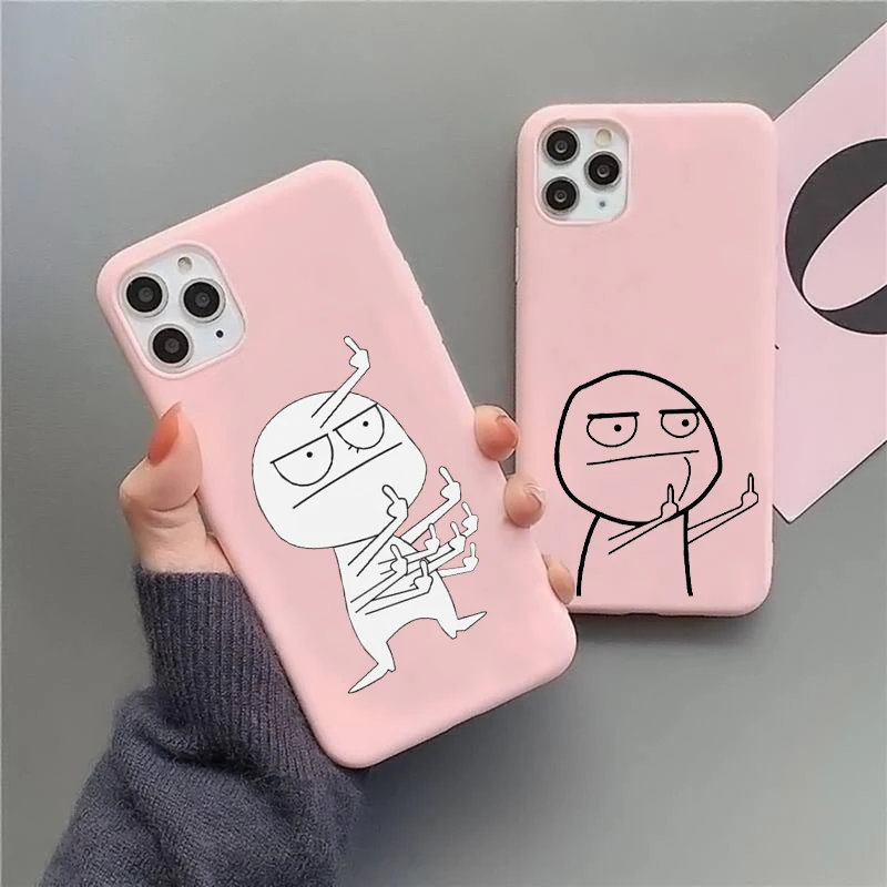 Funny Man Phone Candy Color Phone Cover For iPhone 11 12 Pro Max X XR XS Max 6 6S 7 8 Plus 12Mini SE2020 Soft TPU Case Fundas
Funny Man Phone Candy Color Phone Cover For iPhone 11 12 Pro Max X XR XS Max 6 6S 7 8 Plus 12Mini SE2020 Soft TPU Case Fundas
