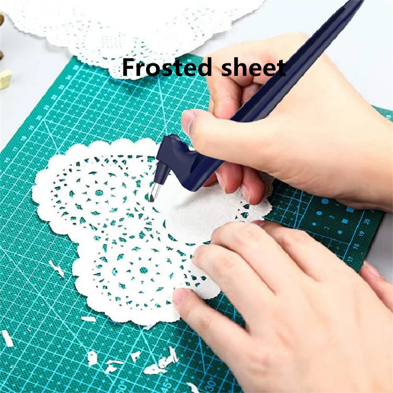 Art Cutting Knife Tool Craft Cutting Kinfe with 360 Steel Rotating Blade Safety Cutter Paper Knife with 3pcs Blades Cutting Pen
Art Cutting Knife Tool Craft Cutting Kinfe with 360 Steel Rotating Blade Safety Cutter Paper Knife with 3pcs Blades Cutting Pen