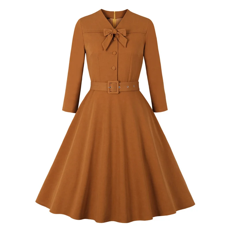 Retro 1950s Rockabilly Round Neck Vintage Dress Women Spring Summer Elegant Party Dresses Plus Size Cotton Sundress Vestidos
Retro 1950s Rockabilly Round Neck Vintage Dress Women Spring Summer Elegant Party Dresses Plus Size Cotton Sundress Vestidos